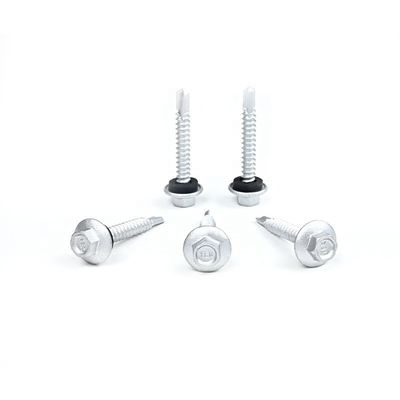 Ruspert Flange Hex Head Self Drilling Tek Screw pour une polyvalence dans diverses applications
