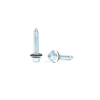 Screws à perçage automatique avec laveuse EPDM pour support personnalisé de tôle métallique