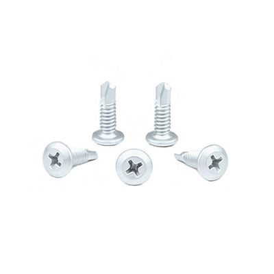 Structure en acier Phillips Truss tête en acier inoxydable vis à autocollants vis Tek métallique