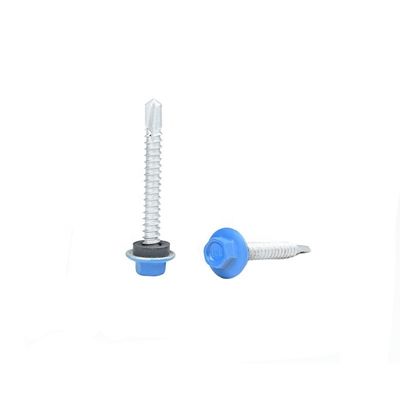 Disque Torx couleur peinte Flange Hex tête auto-perçage vis Tek