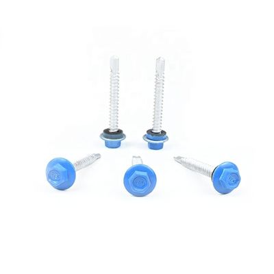 Disque Torx couleur peinte Flange Hex tête auto-perçage vis Tek