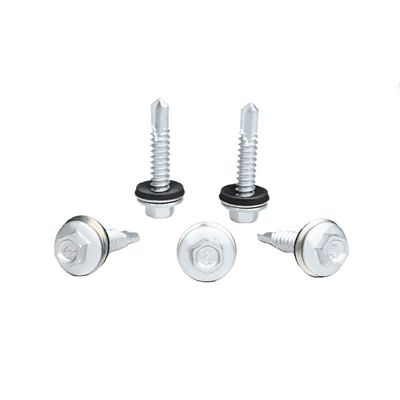 Testé à 100% par la QC Phillips Cross Recess Hex Flange Head Self Drilling Tapping Screw