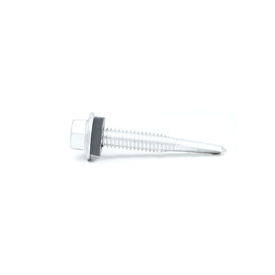 38 mm auto-perçage SUS410 en acier inoxydable Hex vis avec tête de bride et laveuse EPDM