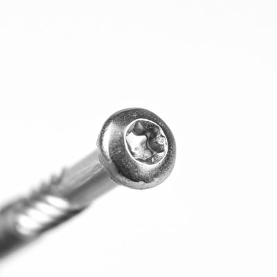 Torx Pan Head A4 en acier inoxydable 316 vis à autocollant 5,5x50 mm avec finition Ruspert