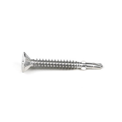 Écrou de forage à tête plate en acier inoxydable avec aile 4,5x37 mm avec finition Ruspert