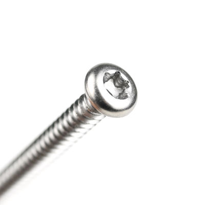 6.3 X75 mm vis auto-perçantes en acier inoxydable zincées pour appareils électriques