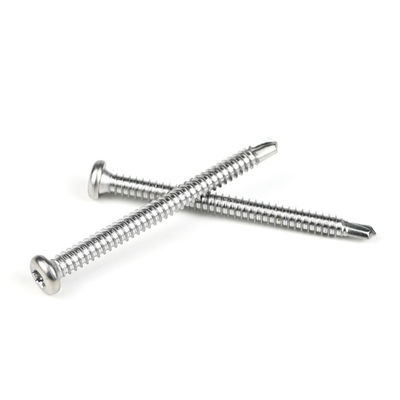 6.3 X75 mm vis auto-perçantes en acier inoxydable zincées pour appareils électriques
