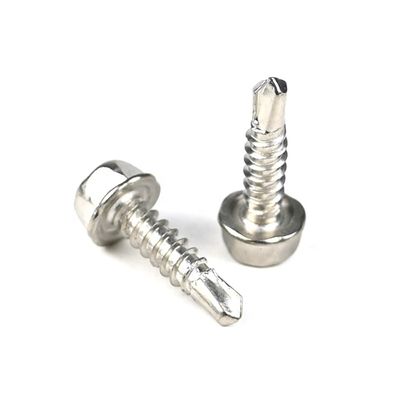 Type d'entraînement Torx Hex Socket Truss Head Screws à perçage automatique pour l'installation en bois