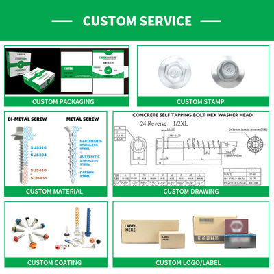 Épdm Laveuse en acier inoxydable vis de perçage 16 / 12 x32 pour panneau de toiture à purlin