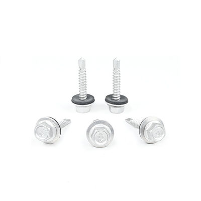 410 revêtement de flange hexagonale 5,5x25 mm vis Tek auto-perçante pour revêtement mural