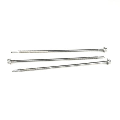 Screws à perçage automatique de finition simple pour panneau sandwich de toiture en acier inoxydable en métal