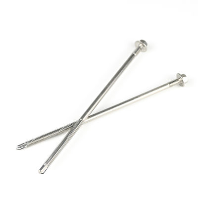 Screws à forage automatique en acier inoxydable 5.5x150 pour toiture isolée à panneaux sandwich