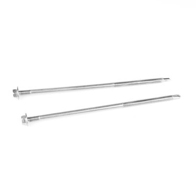 Screws à forage automatique en acier inoxydable 5.5x150 pour toiture isolée à panneaux sandwich