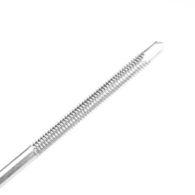 Screws à forage automatique en acier inoxydable 5.5x150 pour toiture isolée à panneaux sandwich