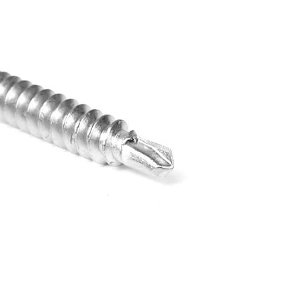6.3 x 125 mm vis de forage automatique Parfait pour l'installation de la membrane de toiture en PVC/TPO/EPDM