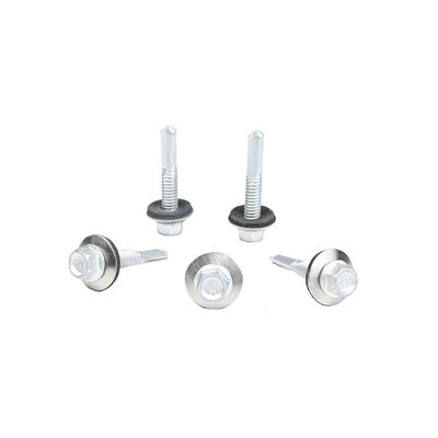 5.5x32 vis de toiture de bâtiment en tôle métallique Tek pour l'acier Purlin Standard personnalisable