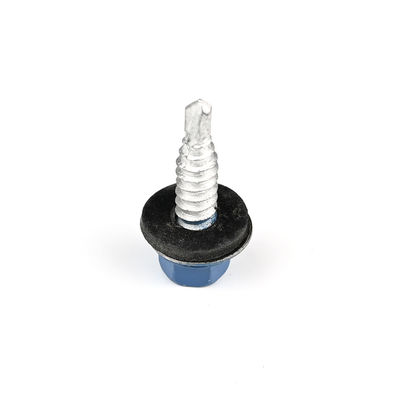 Écrous hexagénaires bimetalliques résistants à la corrosion 6.3x22 pour supports de montage solaire
