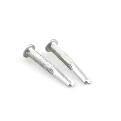 Écrou de forage automatique à entraînement Phillips revêtu d'alliage de zinc pour bâtiments en acier léger