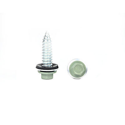 Test 100% QC alliage de zinc revêtu 11/32x1/4' Hex en tôle de tête vis métallique pour rétroviseur