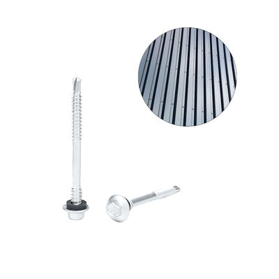 Système d'enveloppe de structure en acier vis de forage autonome 12 X68 avec bride imperméable INCH